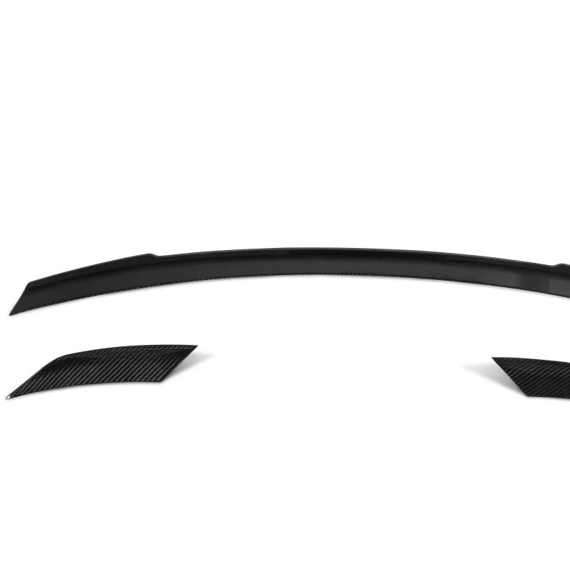 Rear Spoiler Lightweight air Turbulence Car Kit for  Taycan Upgrade PK Style Dry Carbon Fiber Rear Wing Body Kit